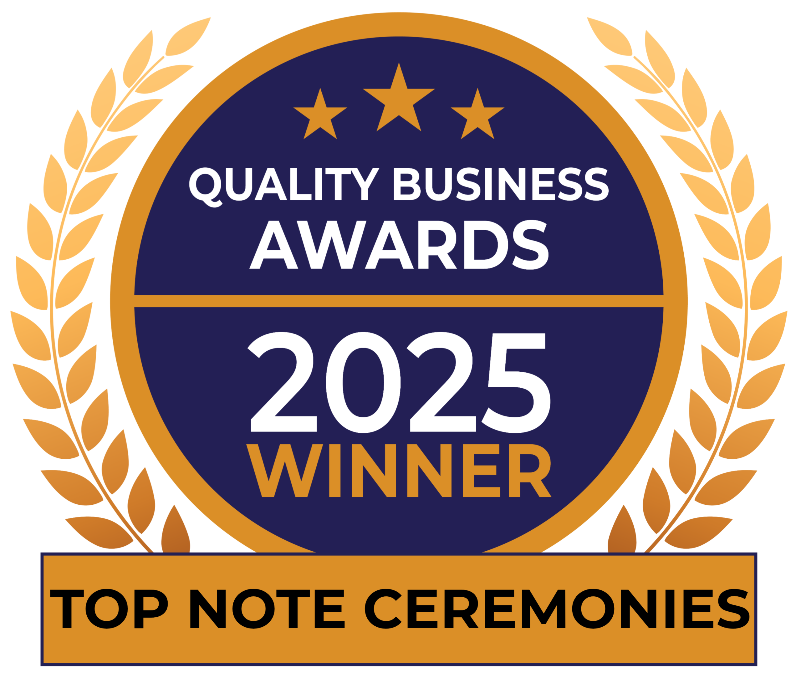 2025 Badge V1 - Top Note Ceremonies